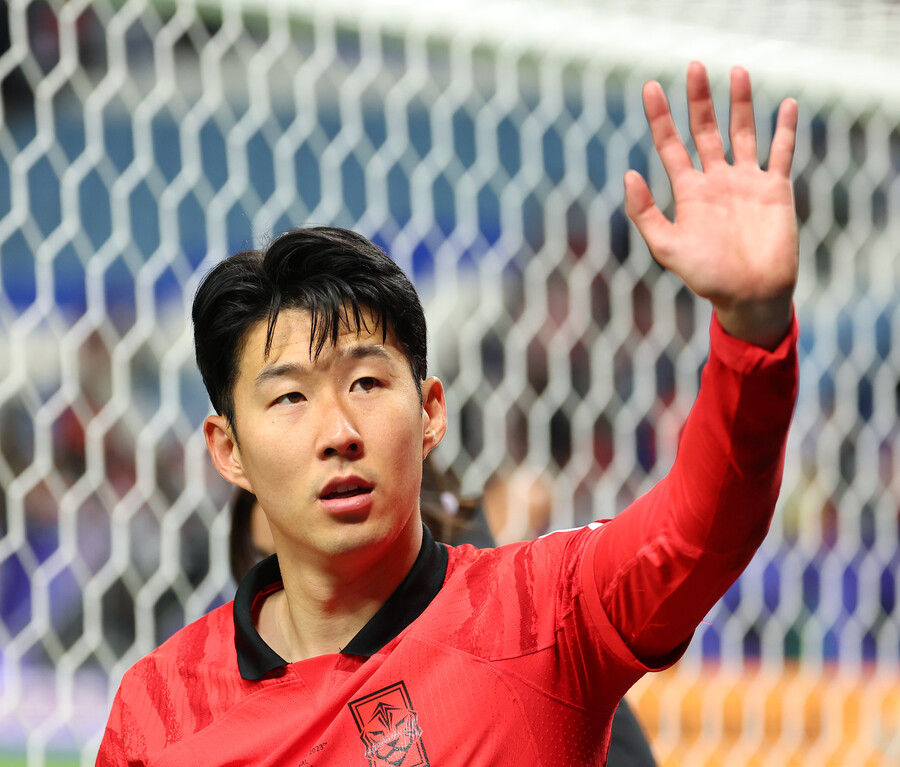 ▲ 축구대표팀 주장 손흥민, 호주전에서 1골과 1페널티킥 유도를 해냈다.  ⓒ연합뉴스