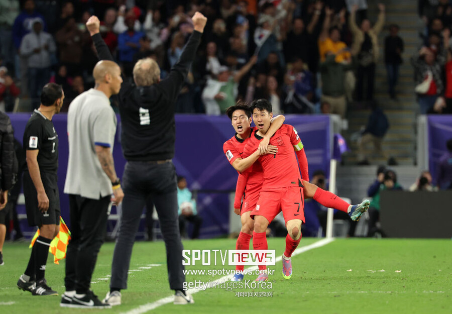 ▲ 위르겐 클린스만 감독이 이끄는 대한민국 축구대표팀은 3일(한국시간) 카타르 알 와크라에 위치한 알 자누브 스타디움에서 2023 아시아축구연맹(AFC) 카타르 아시안컵 8강전에서 호주를 2-1로 제압했다.
