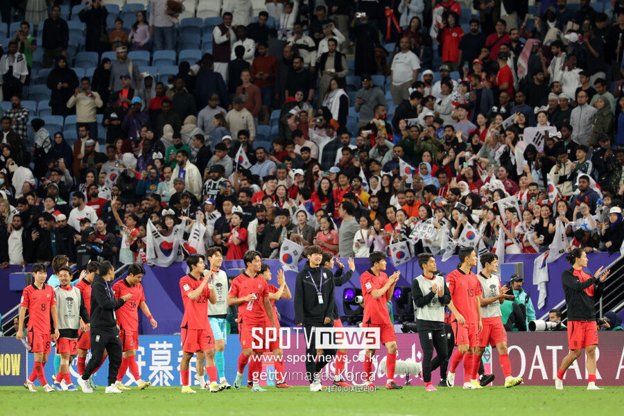 ▲ 2023 AFC 아시안컵 준결승에 오른 클린스만호