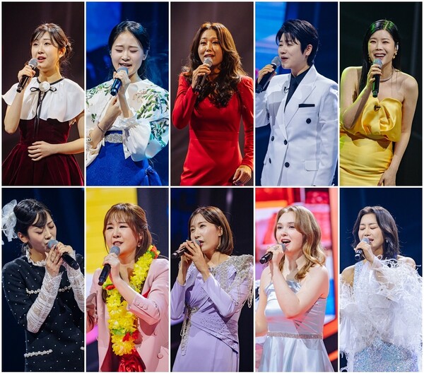 ▲ 6일 오후 9시 40분 방송되는 '현역가왕'에서는 결승전 1라운드 국대 필살기 1위 쟁탈전으로 치러진다. 제공|크레아 스튜디오