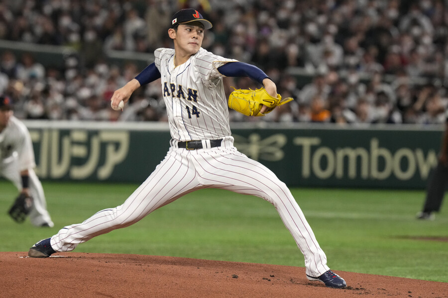 '165㎞ 日 괴물투수' 프리미어12 한국전 등판하나… MLB 향한 길에서 마주친다?