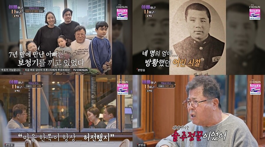▲ 백일섭. 제공| TV 조선 '아빠하고 나하고'