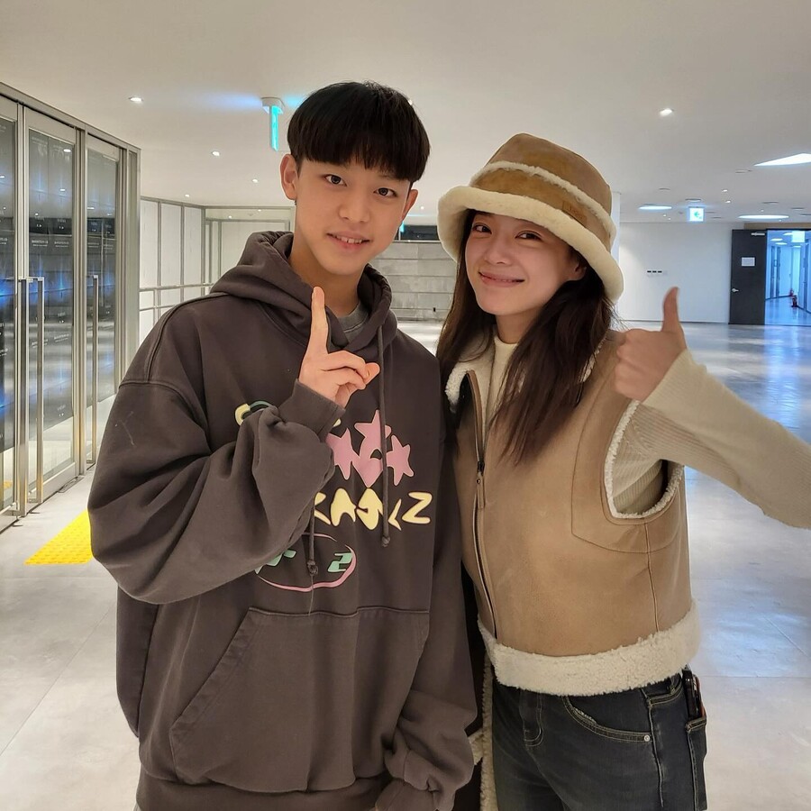 '연습생 출신' 정태우子, 작은 키 고민하더니 김세정 넘었네 '폭풍성장'