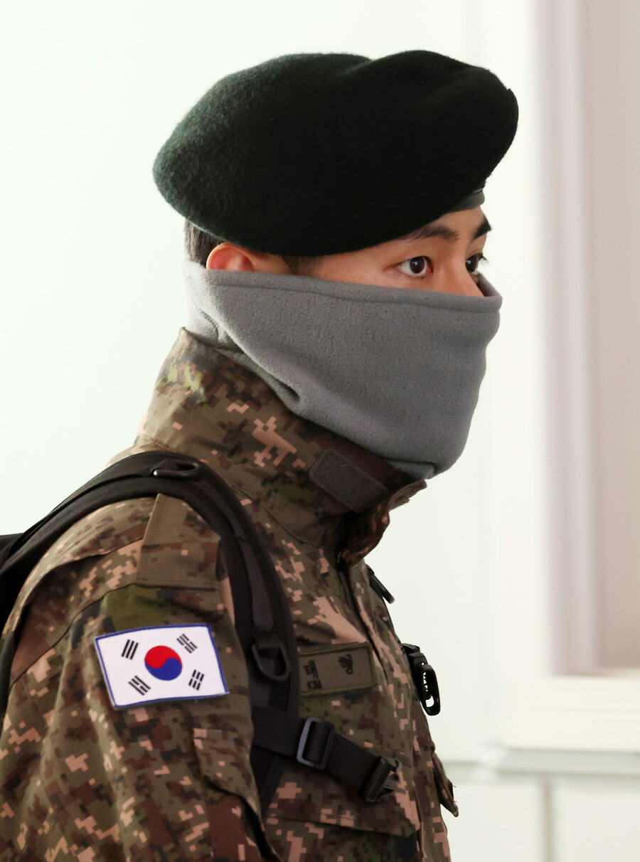 "72.5kg 달성, 충성" 방탄소년단 뷔, 10kg 늘리고 근황 보고[이슈S]