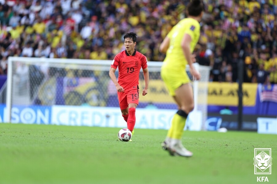 ▲ 아시안컵에서 김민재와 함께 대표팀 후방을 지켰던 김영권 ⓒ대한축구협회