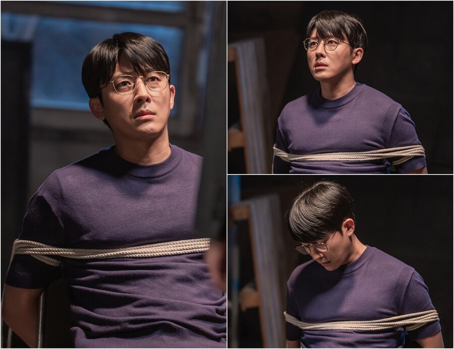 죽은 손호준 돌아왔다…사지 결박된 채 결연한 눈빛('나의 해피엔드')