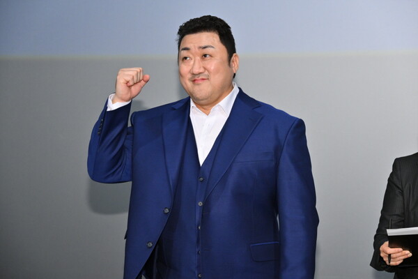 마블리 '주먹액션', 일본도 흔들었다…마동석, '범죄도시3'로 첫 공식방문