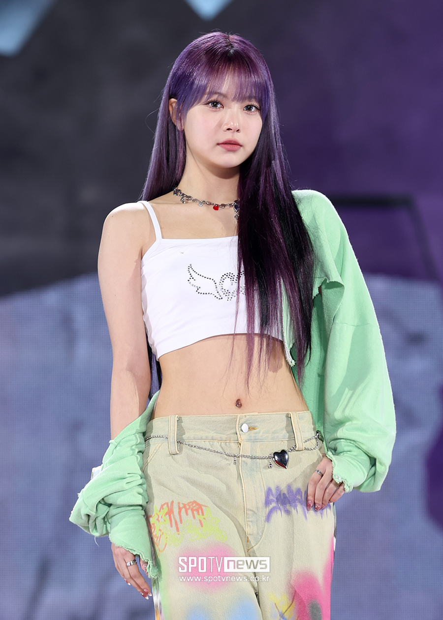 ▲ 르세라핌 홍은채 ⓒ곽혜미 기자