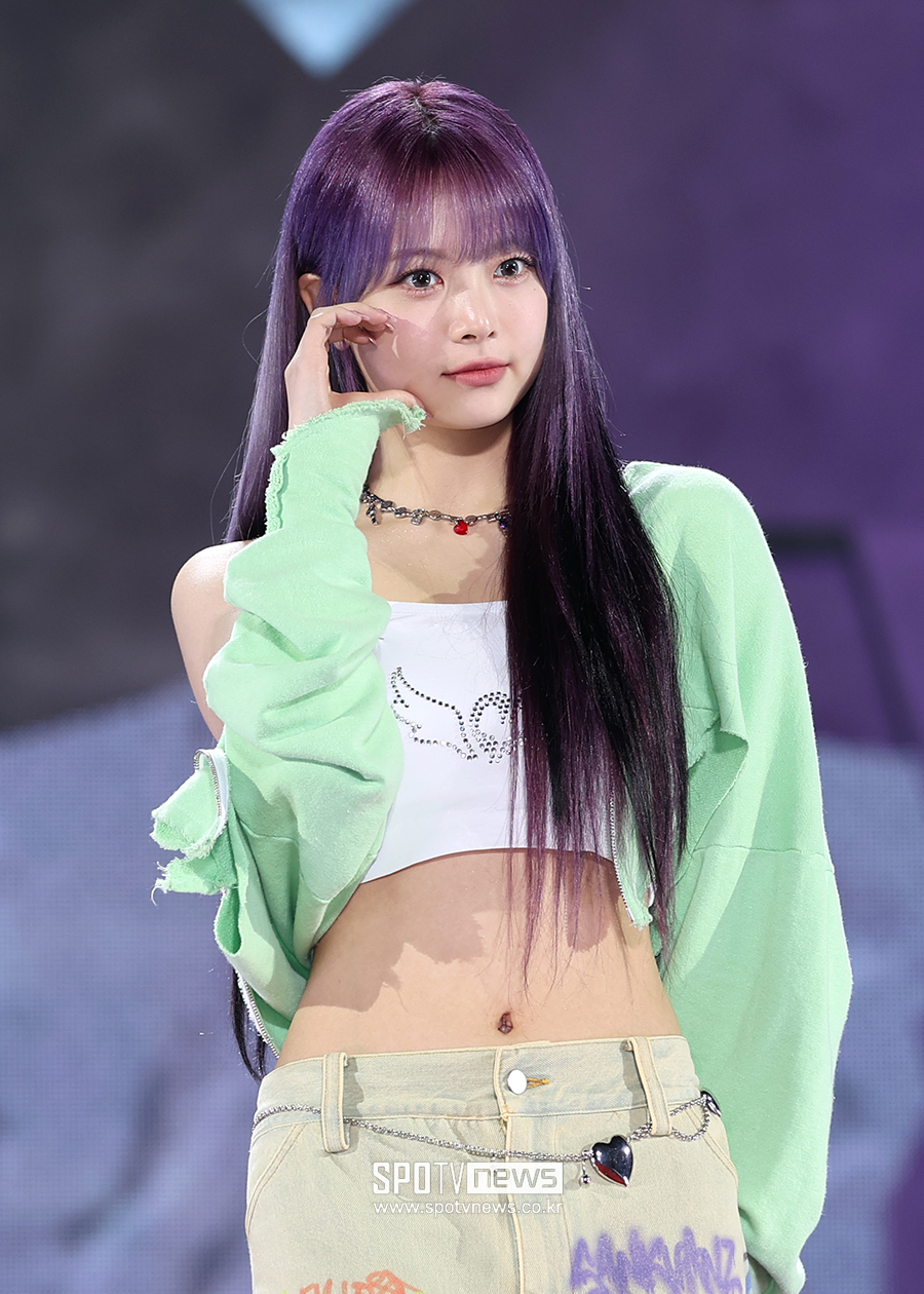▲ 르세라핌 홍은채 ⓒ곽혜미 기자