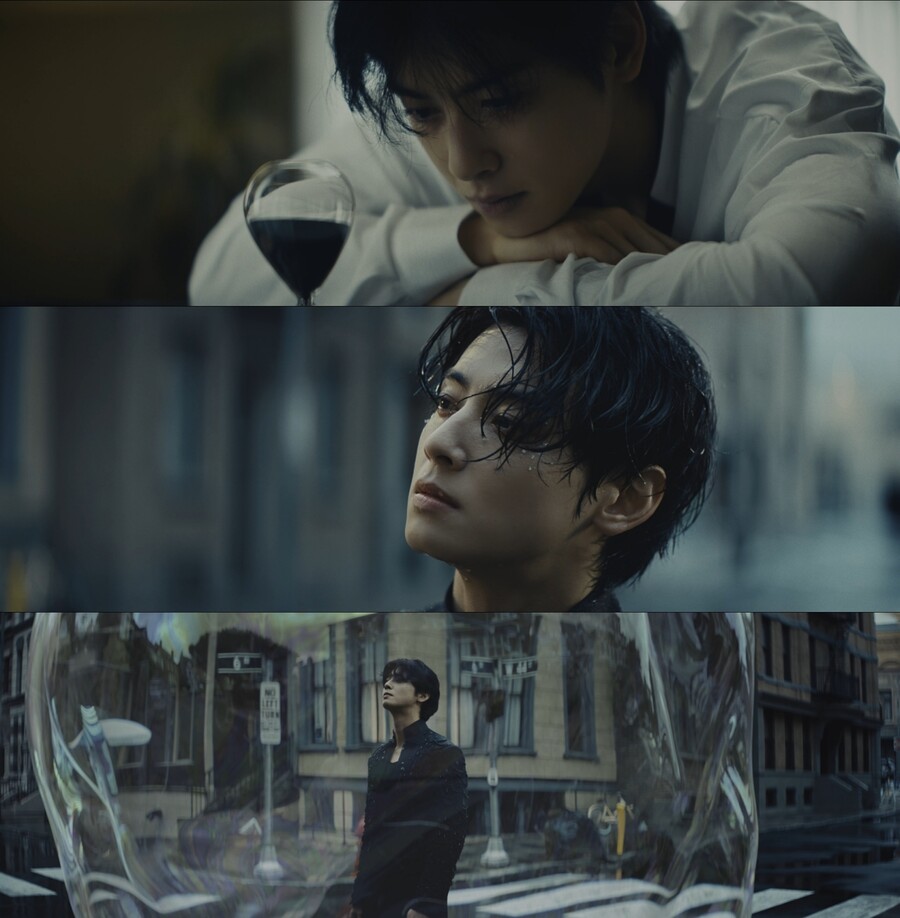 동생 문수아도 울었다…차은우 솔로곡 뮤비, 故문빈에 바친 눈물[이슈S]
