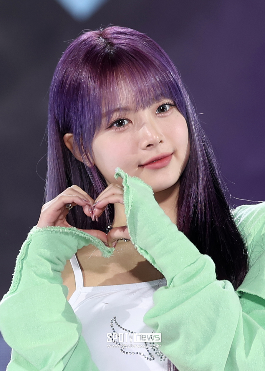 ▲ 르세라핌 홍은채 ⓒ곽혜미 기자