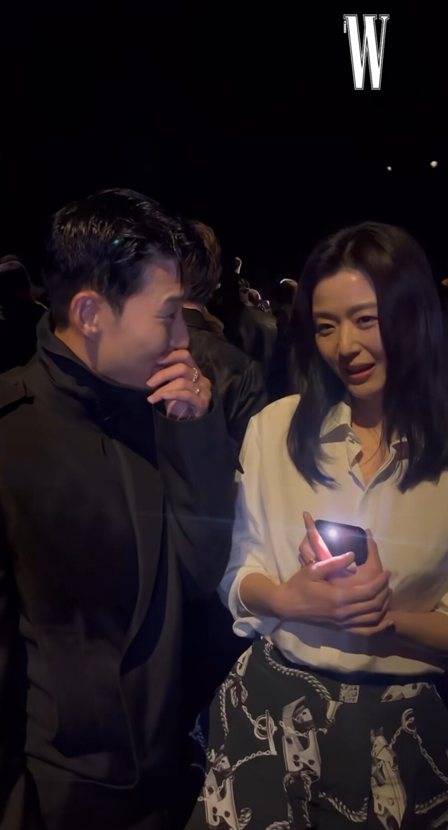 손흥민-전지현, 또 만났다…탕웨이→정유미도 포착