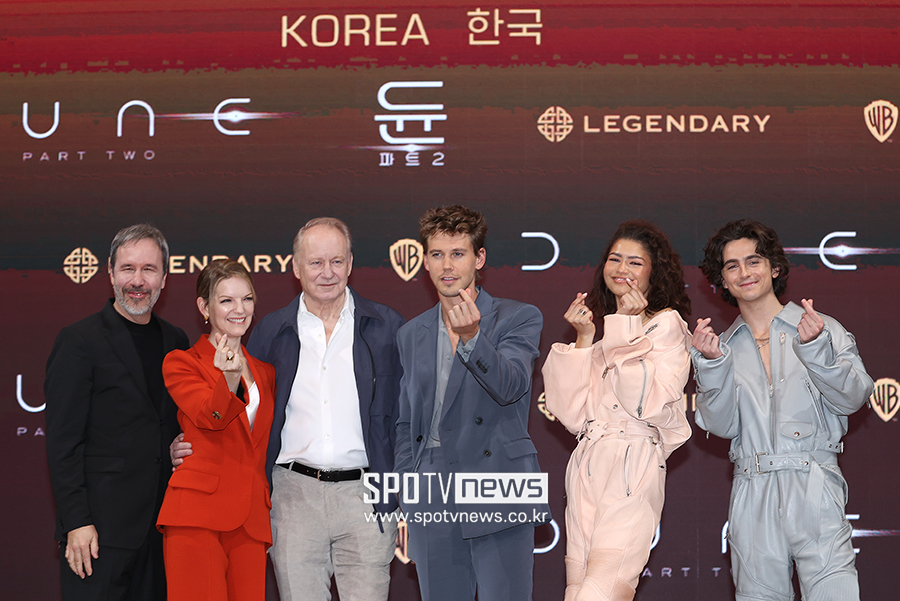 "韓영화 세계최고 수준, '듄친자' 생길만"…'듄2', 젠데이아 엄마보다 뜨거운 환대[종합]