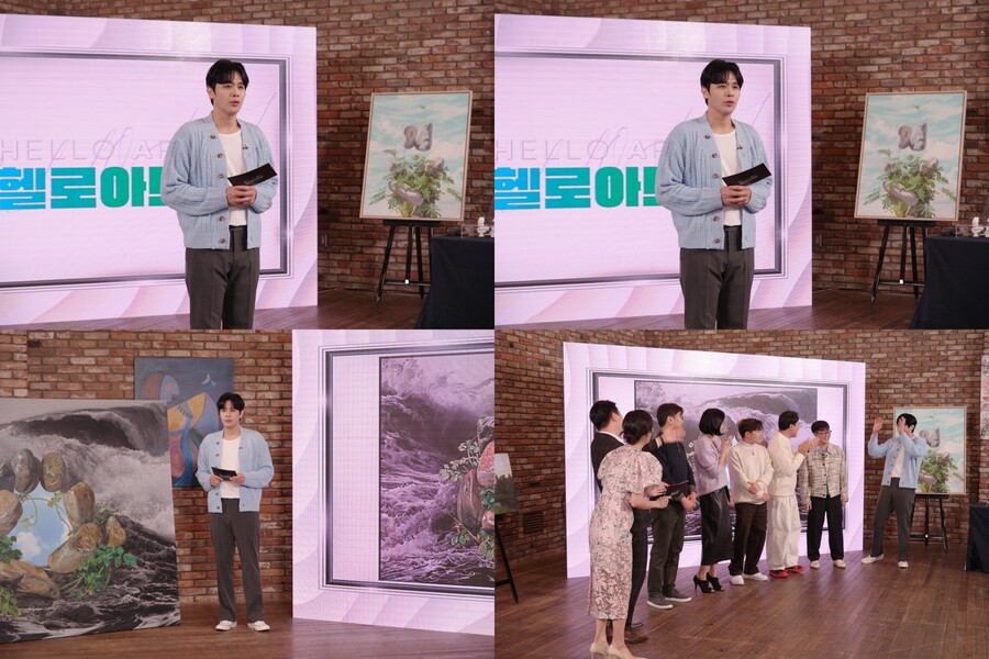 '헬로아트' 손준호, 뮤지컬 넘버로 미술작품 표현…눈호강에 귀호강