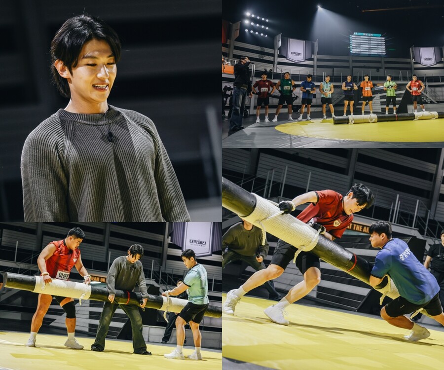 덱스 "목숨 걸고 심판 본다'…'대학체전' 힘 vs 힘, 목봉 대결