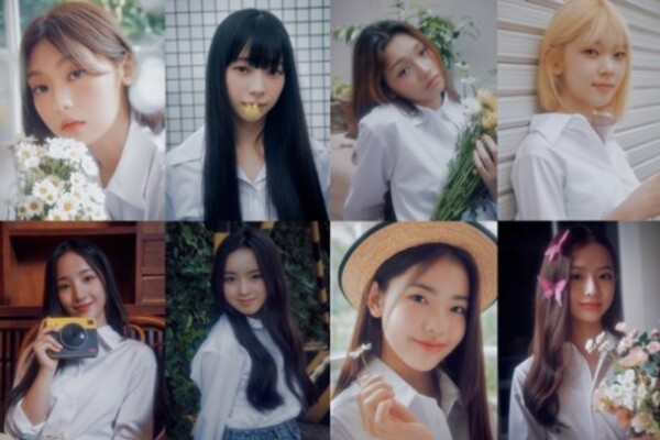 ▲ 유니스가 팬덤 플랫폼 위버스에 커뮤니티를 열고 팬들과 소통을 확대한다. 제공|F&F엔터테인먼트
