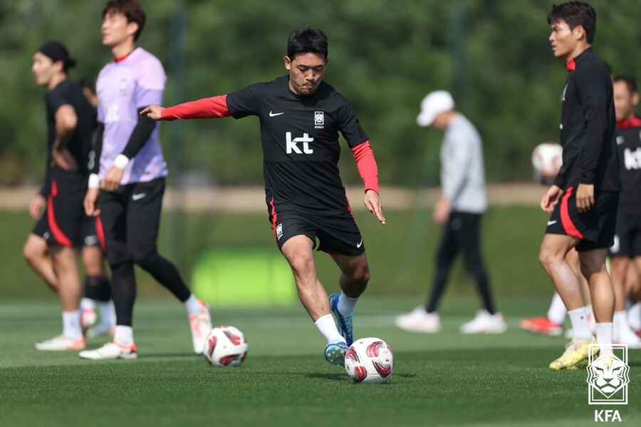 ▲ 아시안컵에 출전했던 이기제  ⓒ대한축구협회