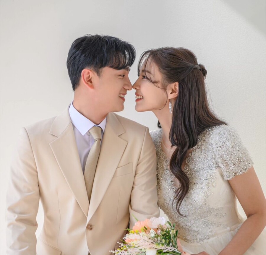 정인영♥윤석현, 쌍둥이 부모된다 "나이 마흔에 고위험 산모지만 씩씩하게"[전문]