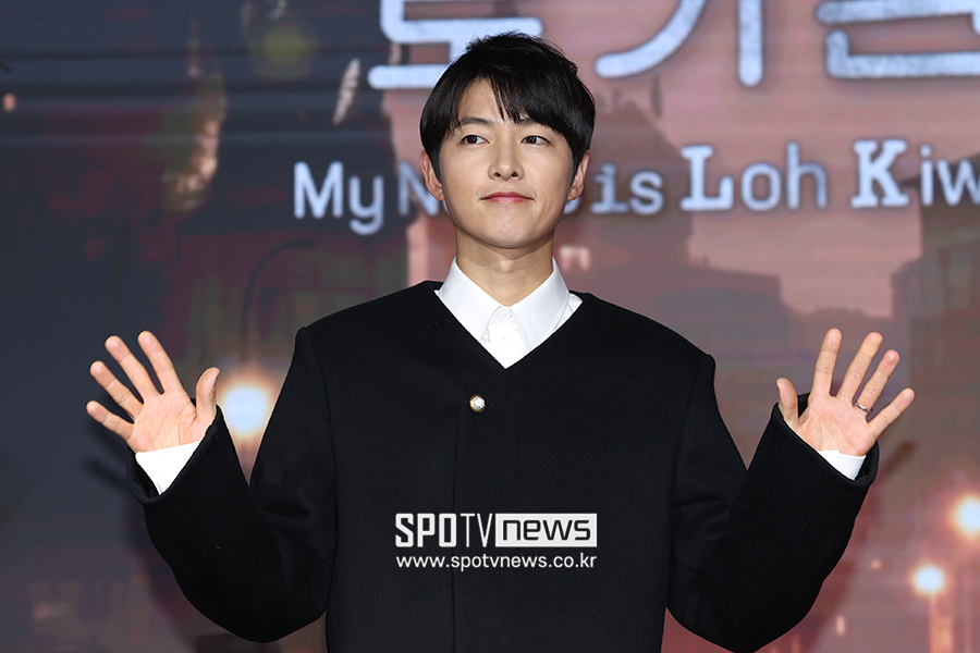 [포토S] 송중기, 탈북자 로기완