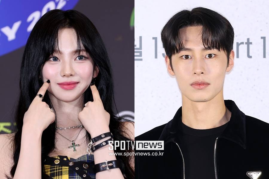 ▲ 카리나(왼쪽), 이재욱. ⓒ곽혜미 기자