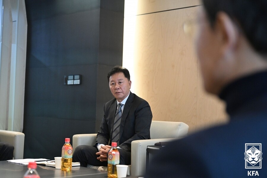 ▲ 정해성 전력강화위원장  ⓒ대한축구협회