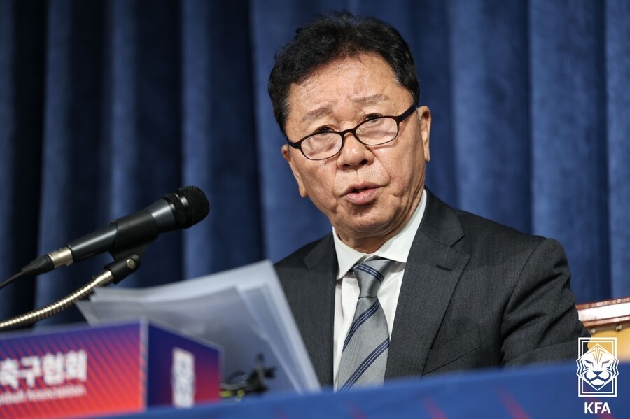 ▲ 정해성 전력강화위원장  ⓒ대한축구협회