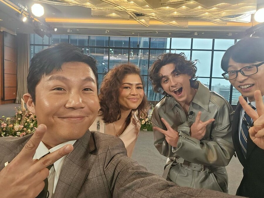 티모시 샬라메·젠데이아 불러놓고…'유퀴즈', 이름 틀리고 블러 실수까지[이슈S]