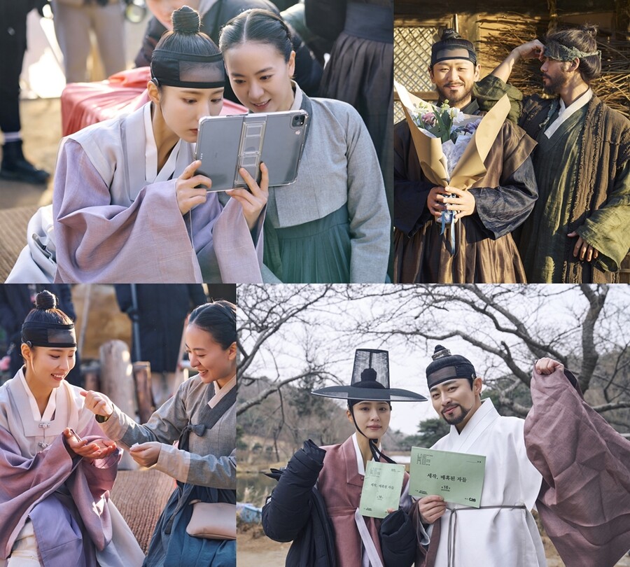 '세작' 조정석-신세경, '케미의 정석' 막촬 비하인드