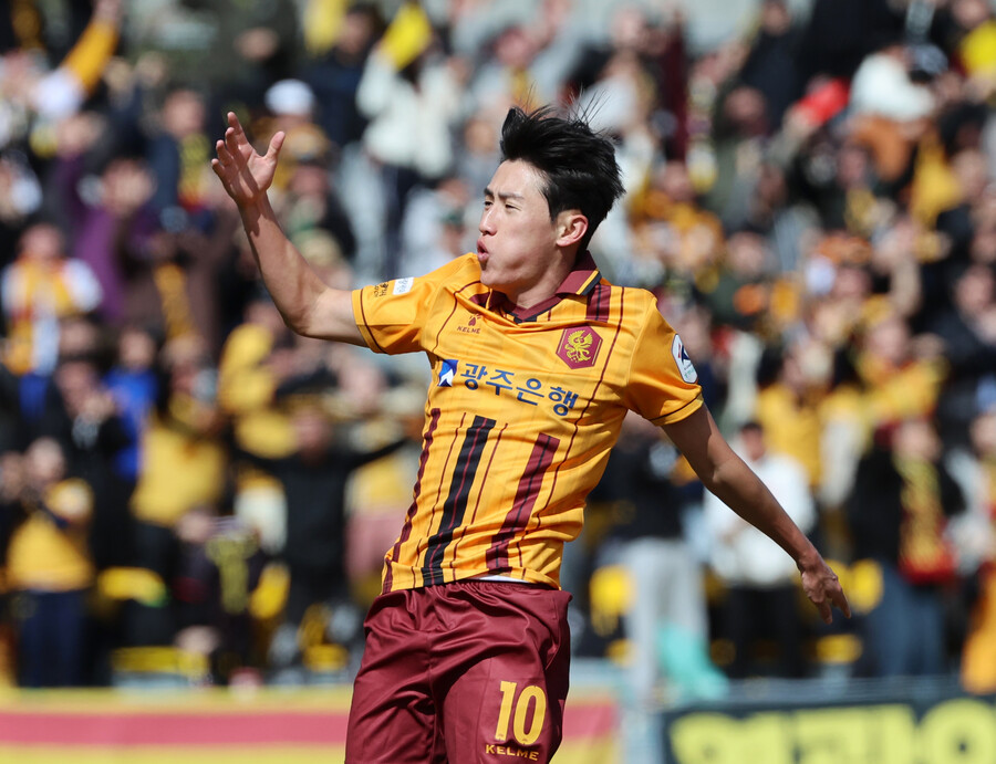▲ 광주FC는 이희균, 가브리엘의 골로 FC서울에 2-0 승리를 거뒀다. ⓒ연합뉴스