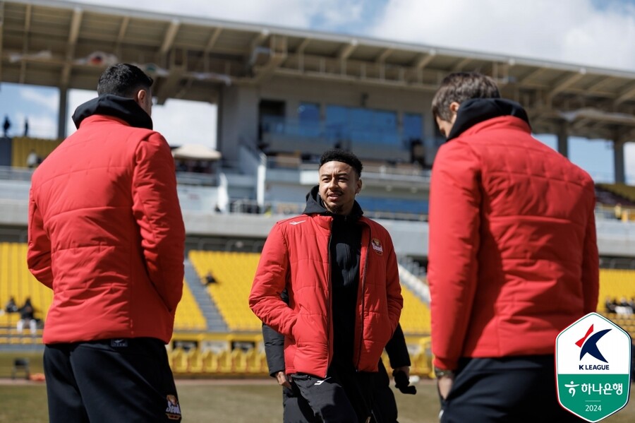 ▲ K리그 데뷔전을 치른 FC서울의 린가드 ⓒ한국프로축구연맹