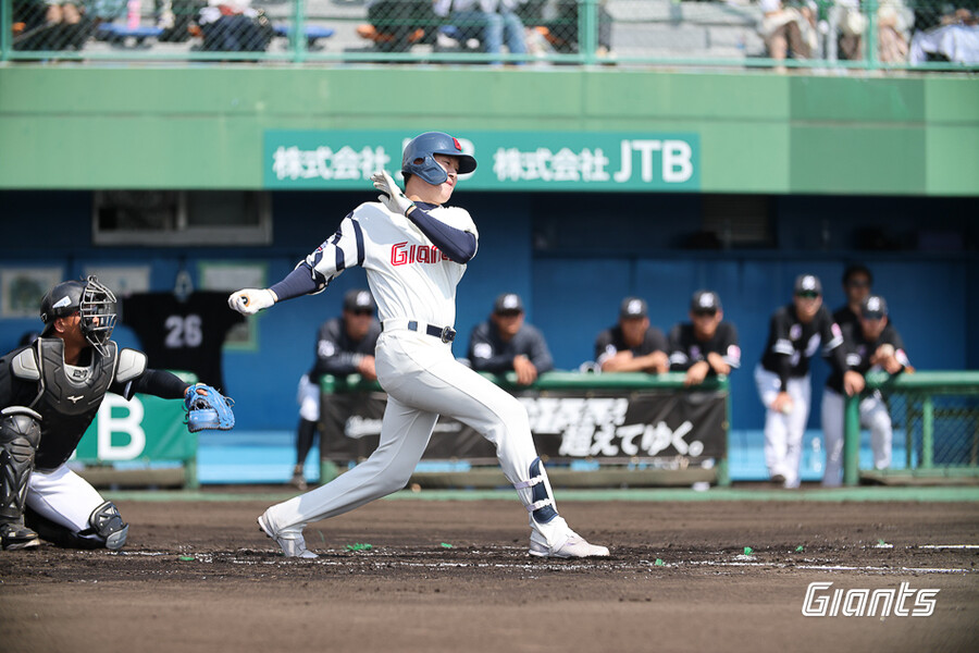 ▲ 나승엽 ⓒ롯데 자이언츠