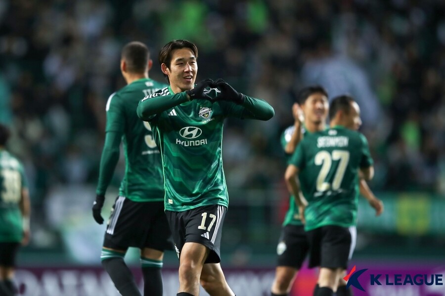 ▲ 송민규  ⓒ한국프로축구연맹