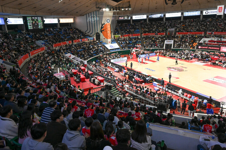 지난 시즌 대비 관중 24% 증가…KBL 흥행 성공 "상승세 지속"