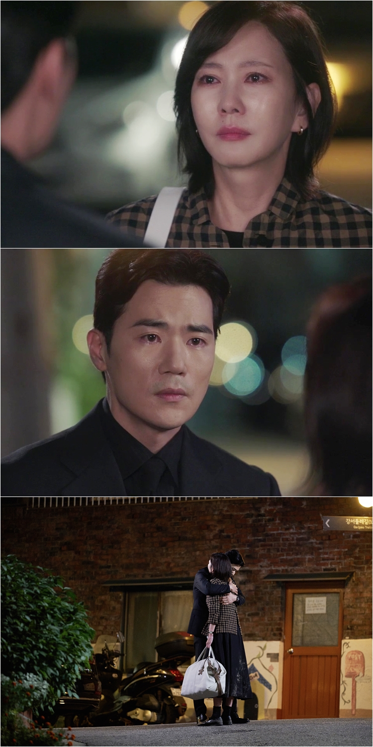'교도소 출소' 김남주, 김강우와 재결합하나…애틋한 포옹('원더풀 월드')