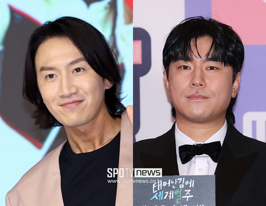 ▲ 이광수(왼쪽), 이시언.  ⓒ곽혜미 기자