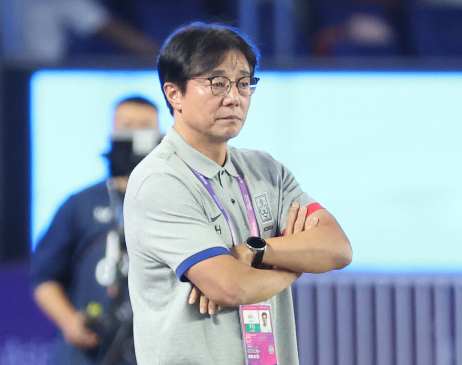[일문일답] 황선홍 감독 "이강인 차출 놓고 손흥민과 대화…이승우 마지막까지 고민했기에 아쉬워"
