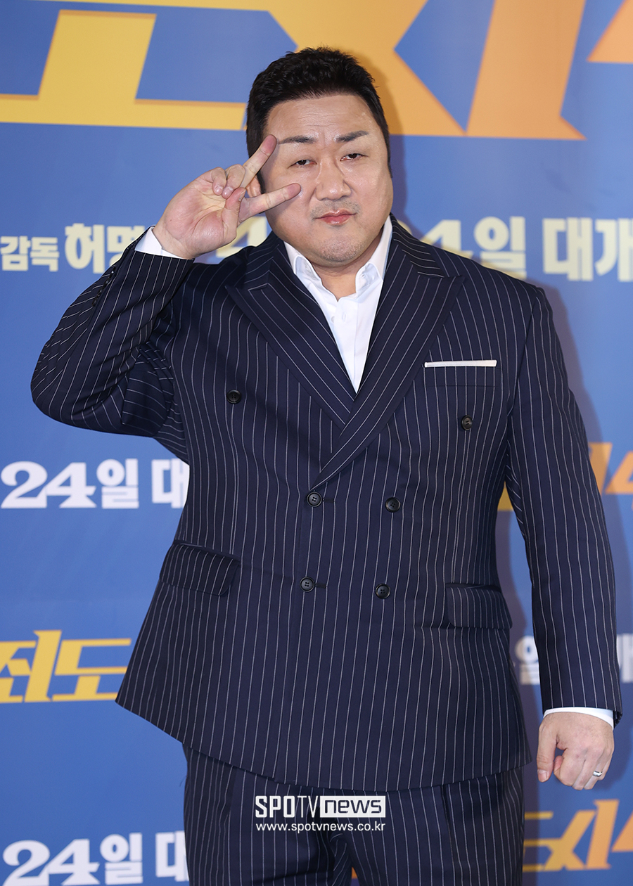 [포토S] 마동석, '마블리 브이!'