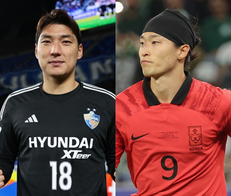 벤투호에서 시작된 '악연'…조규성-주민규, 황선홍호에서 만났다