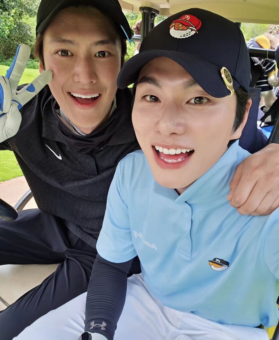 ▲ 나인우(왼쪽), 이이경. 출처| 이이경 SNS