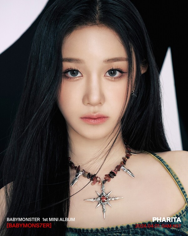 ▲ 첫 미니 앨범 '베이비몬스터' 발표를 앞둔 베이비몬스터 파리타 비주얼 포스터. 제공|YG엔터테인먼트