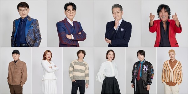설운도·강남등 '한일가왕전' 한국·일본 마스터 10인 프로필 공개