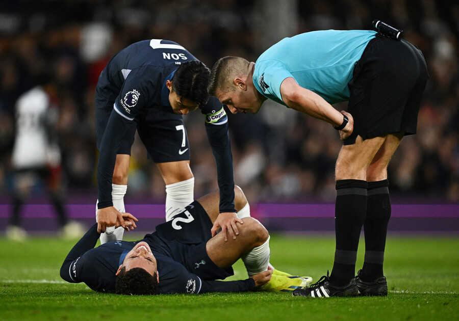▲ 토트넘 홋스퍼는 풀럼에 0-3으로 완패했다. ⓒ연합뉴스/REUTERS