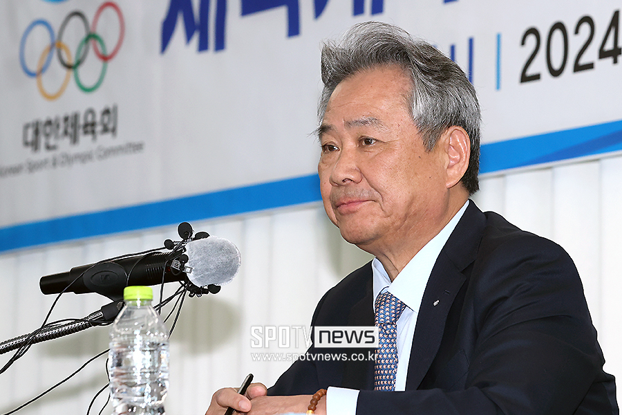 ▲ 이기흥 대한체육회장 ⓒ곽혜미 기자