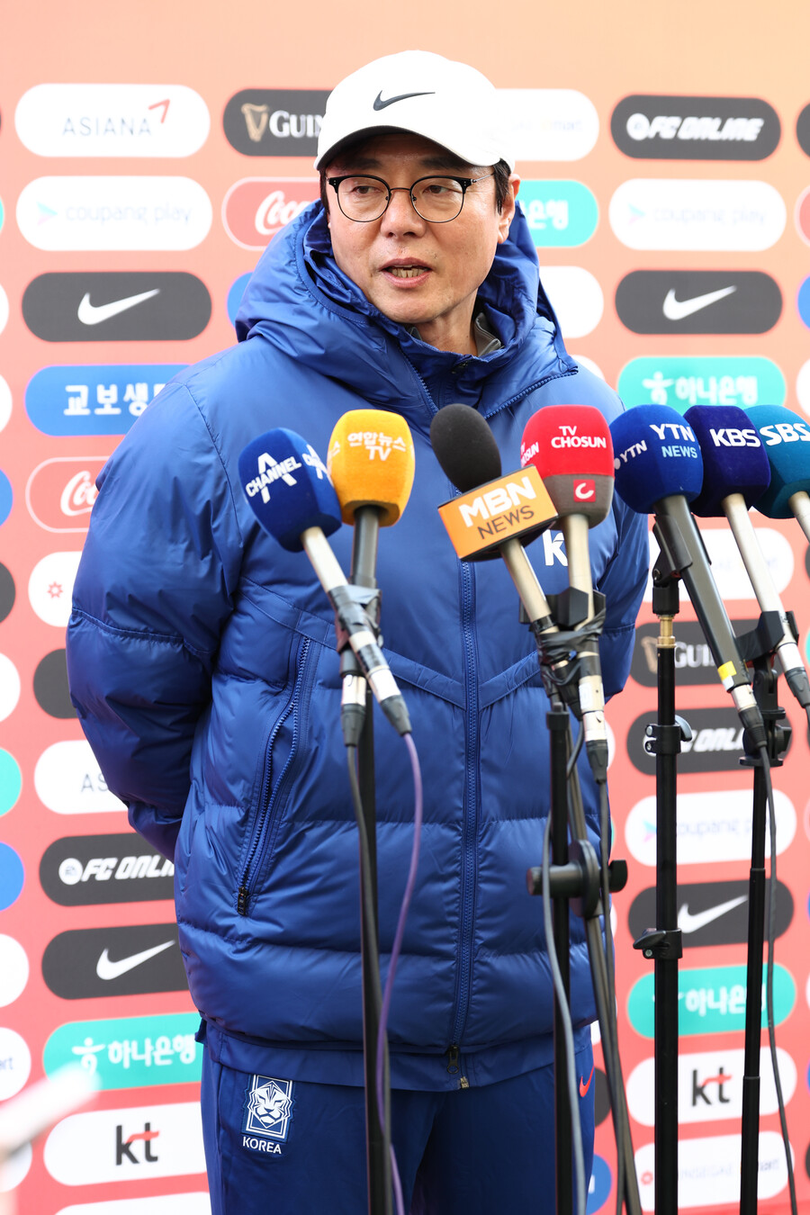 ▲ 황선홍 축구대표팀 임시 감독. ⓒ연합뉴스