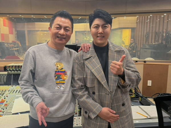 ▲ 작곡가 이호섭(왼쪽)과 유호. 제공|월드아트팩토리