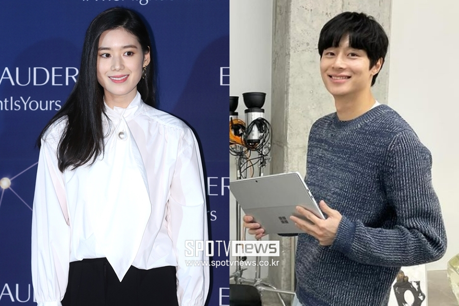 ▲ 정은채(왼쪽), 김충재.  ⓒ곽혜미 기자