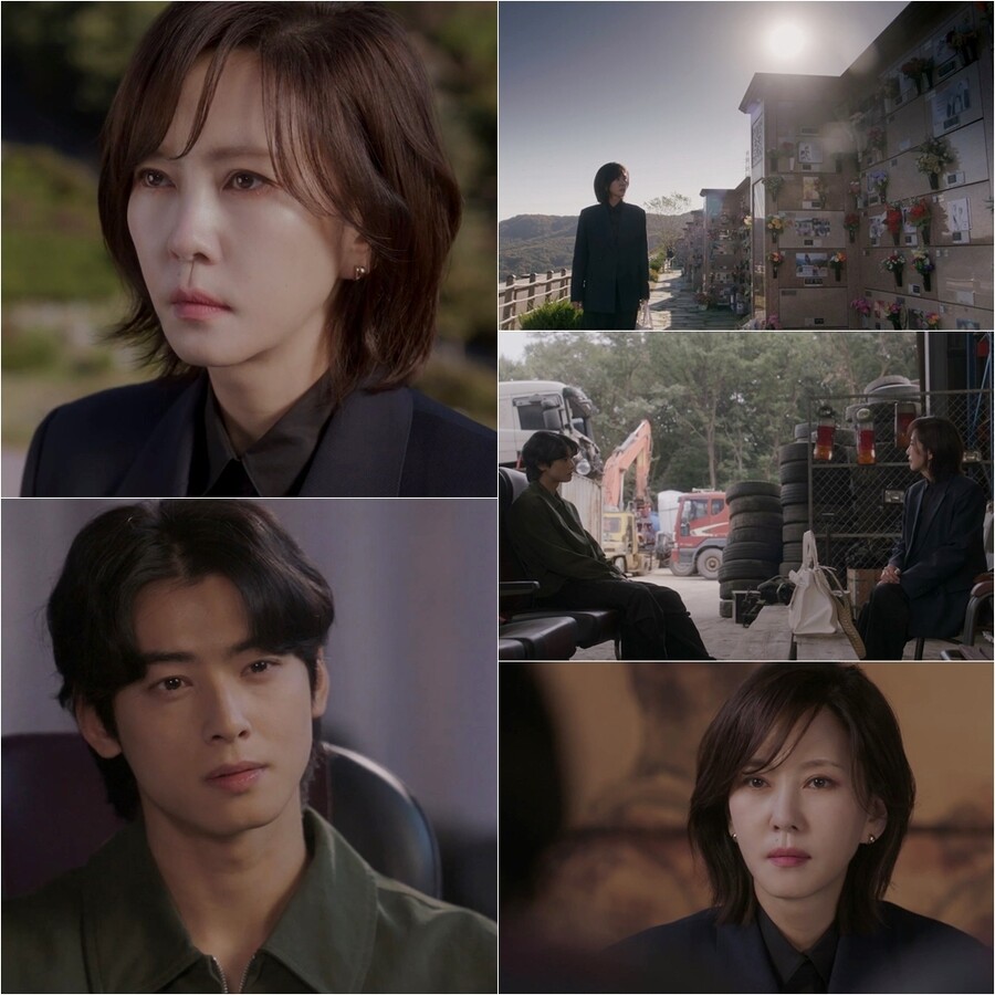 김남주vs차은우, 서늘한 눈빛→긴장감 폭발 대치('원더풀 월드')