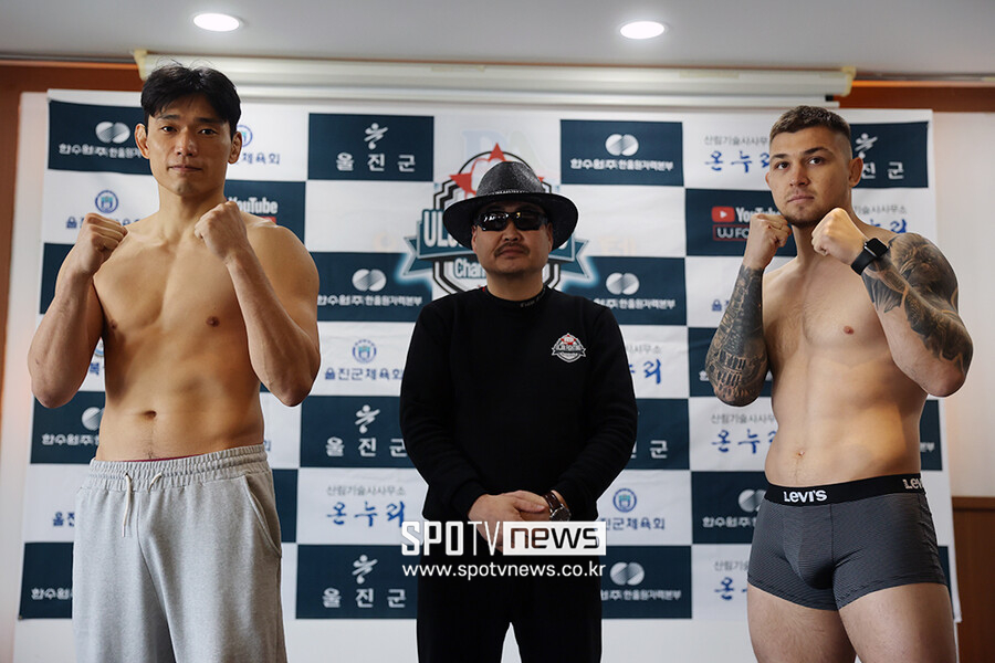 ▲ [미들급] 차인호(84.05kg) vs 모이센코 이브게니(83.4kg)