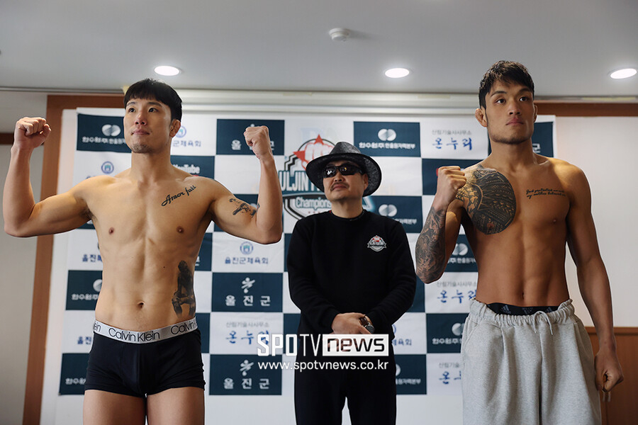 ▲ [라이트급] 최성욱(70.35kg) vs 이근영(70.7kg)