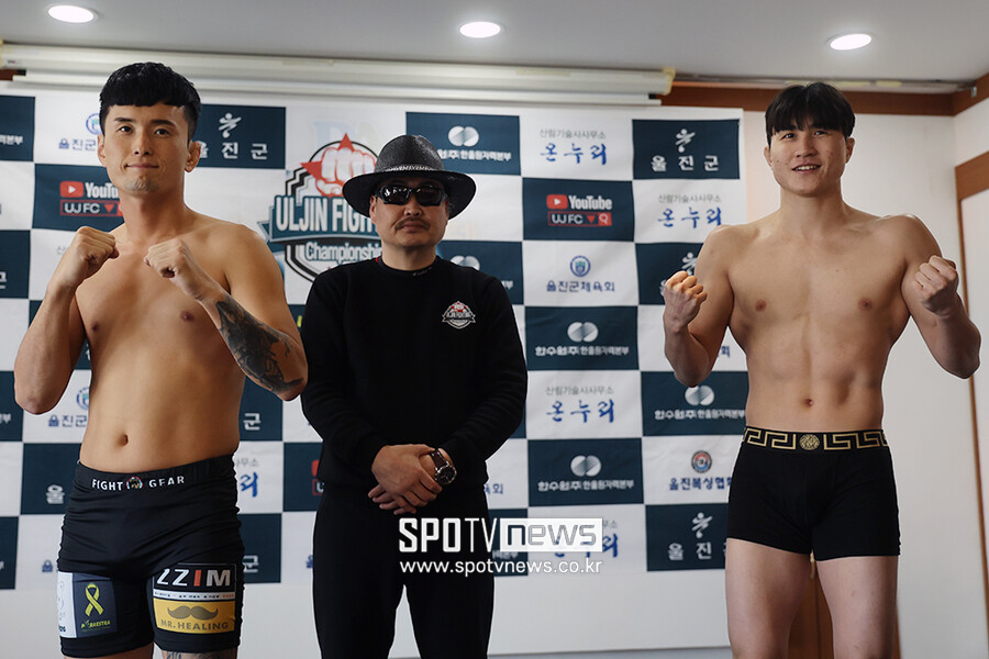 ▲ [페더급] 최환(66.1kg) vs 박찬우(65.7kg)
